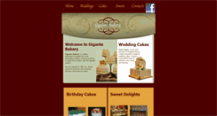 Desktop Screenshot of gigantebakery.com