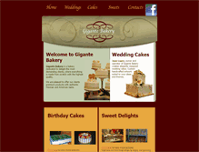 Tablet Screenshot of gigantebakery.com